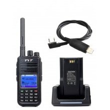 MD-380 UHF DMR Radio + Programming Cable & Software MD-380 UHF DMR Radio + Programming Cable & Software